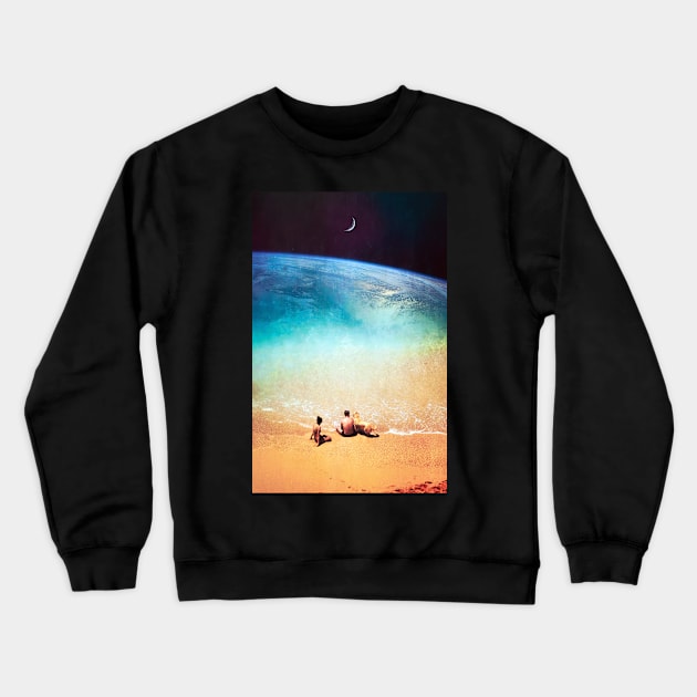 Summer's Edge Crewneck Sweatshirt by SeamlessOo